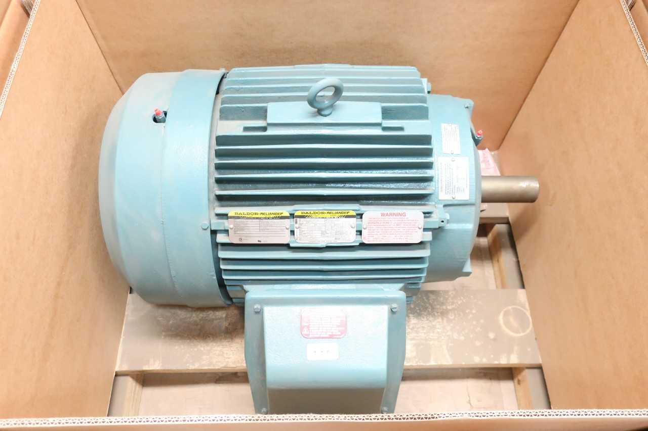 BALDOR ECP84316T-4 AC MOTOR 365T 3PH 75HP 1780RPM 460V-AC - ELECTRIC MOTORS