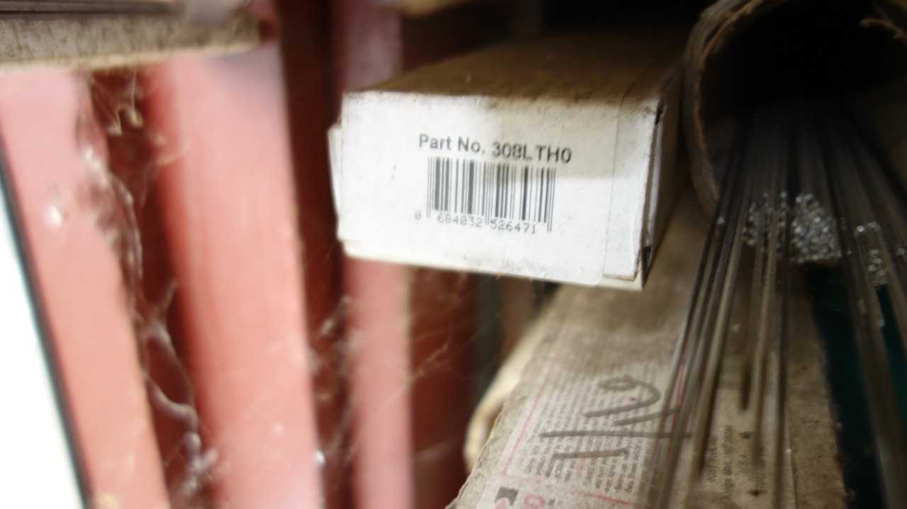 LOT OF ASSORTED WELDING RODS, ELECTRODES, ALCOTEC, JW HARRIS - WELDING EQUIPMENT