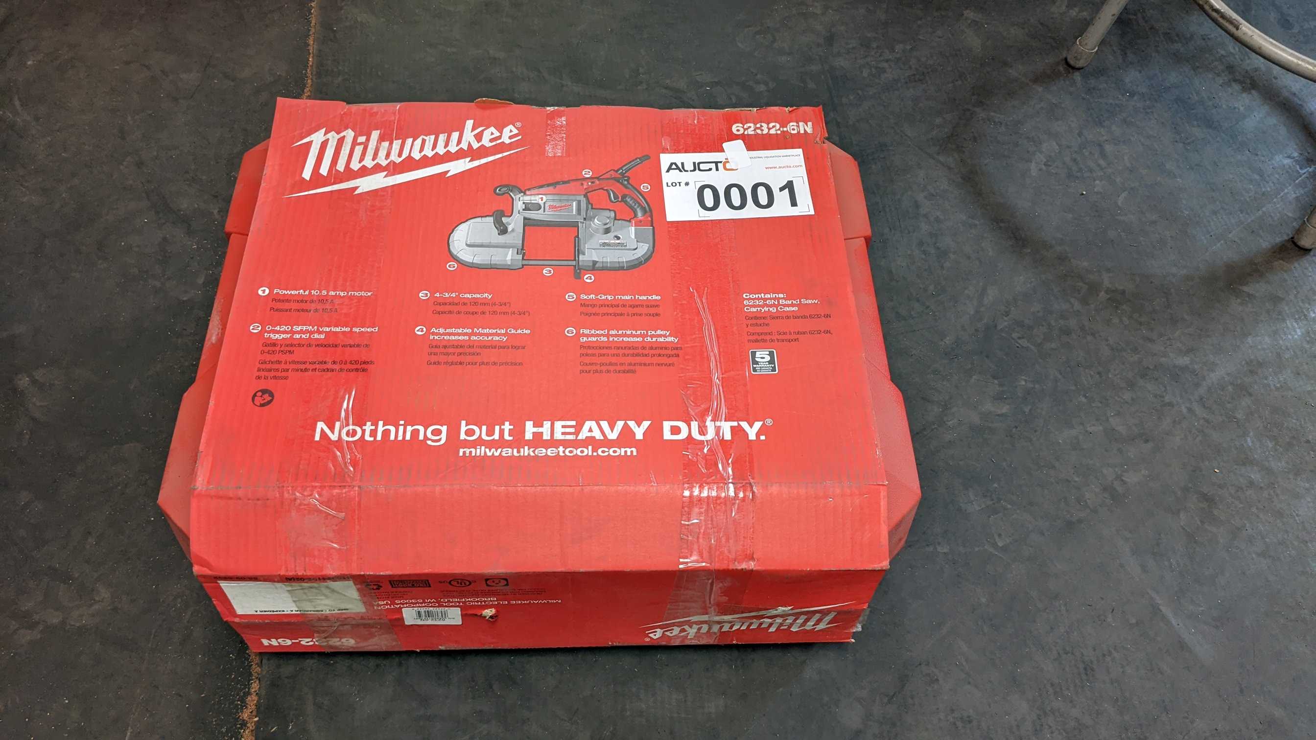 MILWAUKEE BAND SAW - ELECTRIC POWER TOOLS