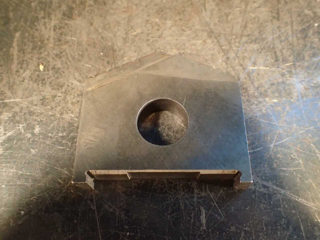 Waukesha 2-1/2" 2.5" HSS Spade Drill Insert for AMEC Series E Holders: USA - MACHINING EQUIPMENT PARTS