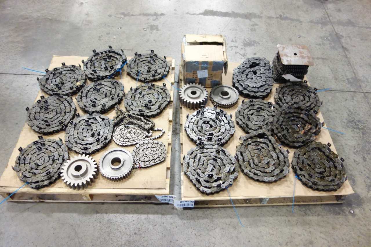 2 PALLETS OF ASSORTED POWER TRANSMISSION - POWER TRANSMISSION