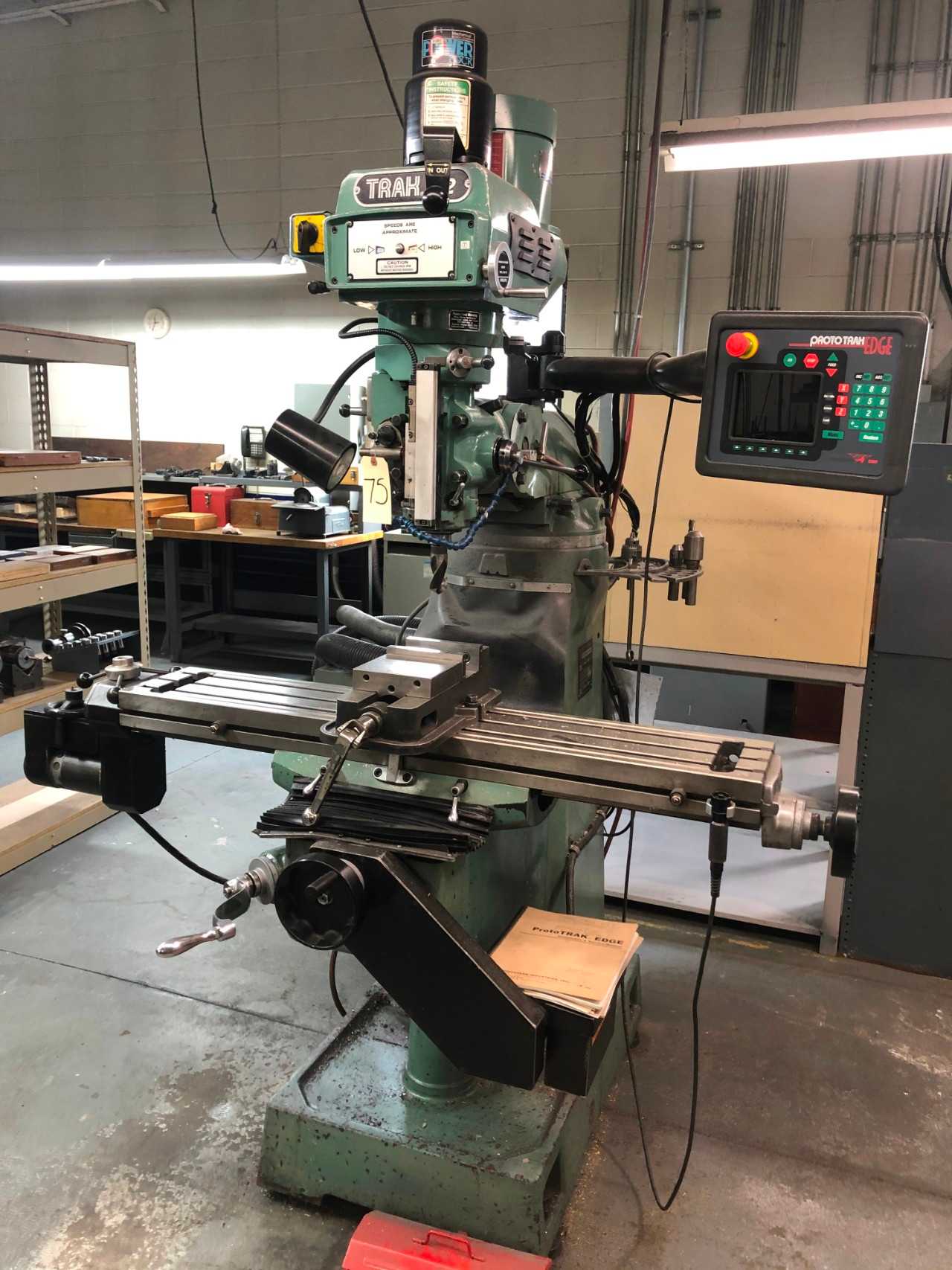 2000 Trak Model K2 2 Axis CNC Knee Mill - CNC MACHINING CENTERS
