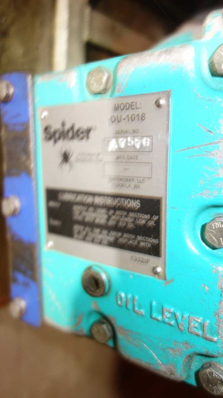 SPIDER STAGING SUSPENDED SCAFFOLDING PLATFORM 750LBS W/ DU-1018 WINCH - SCALES