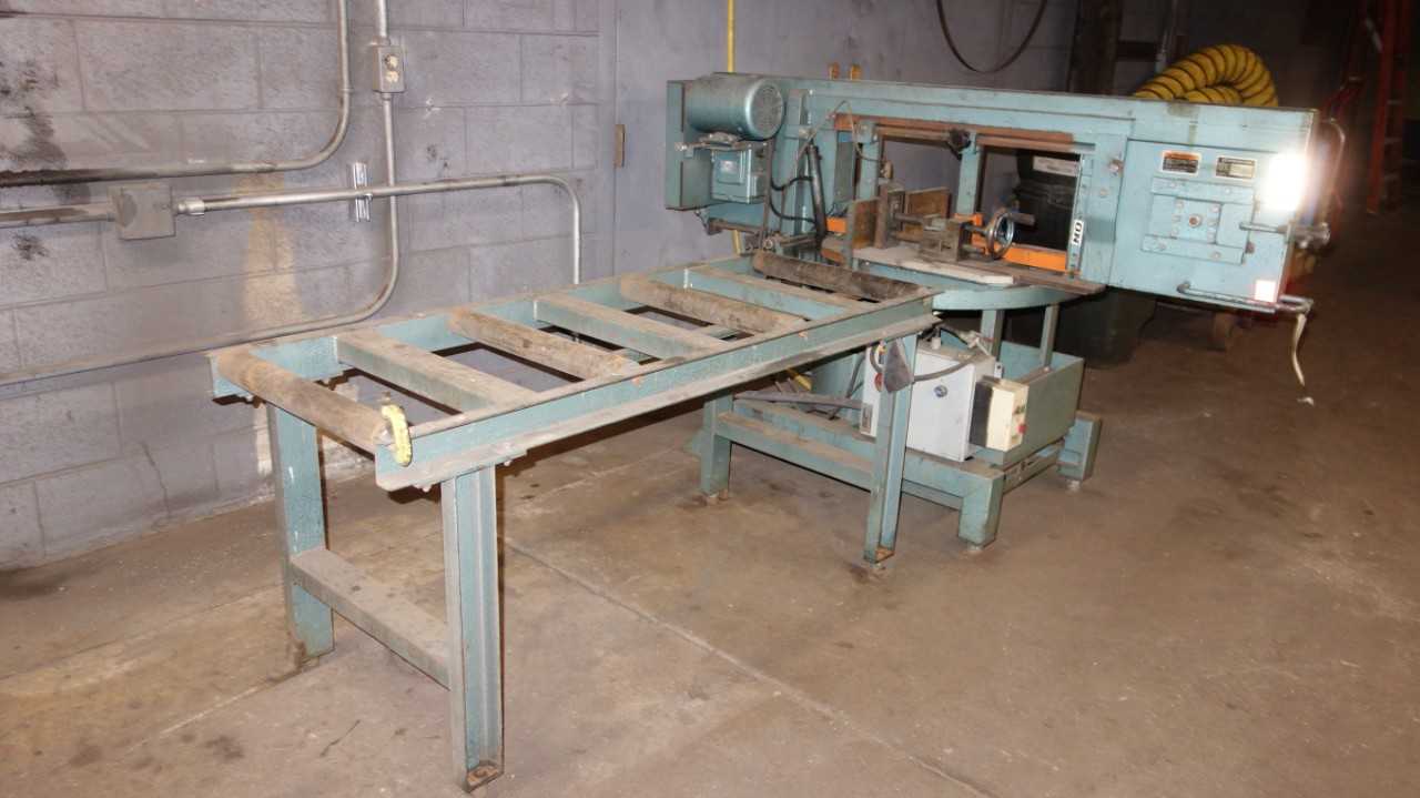 ELLIS MODEL 2000 MITRE BAND SAW, 11 IN CAPACITY, 12 FT BLADE, 208/230, 460V-AC 3PH - ELECTRIC POWER TOOLS