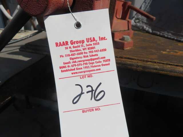 Wilton Vice and Table (1) vice, Air Coil Reel - MISCELLANEOUS