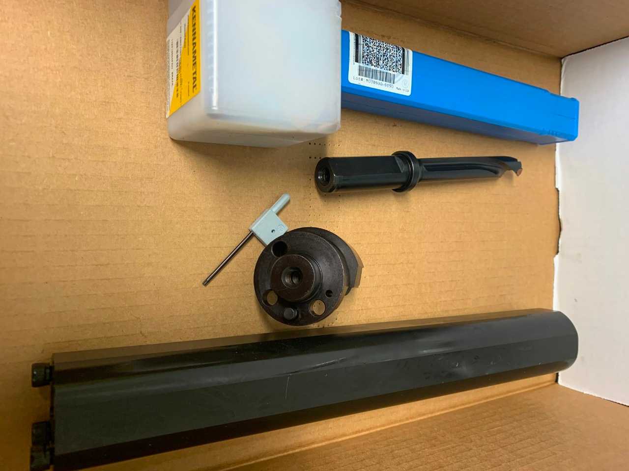 CNC Boring Bar and Kenametal Insert drill – New - MACHINING ACCESSORIES & TOOLING