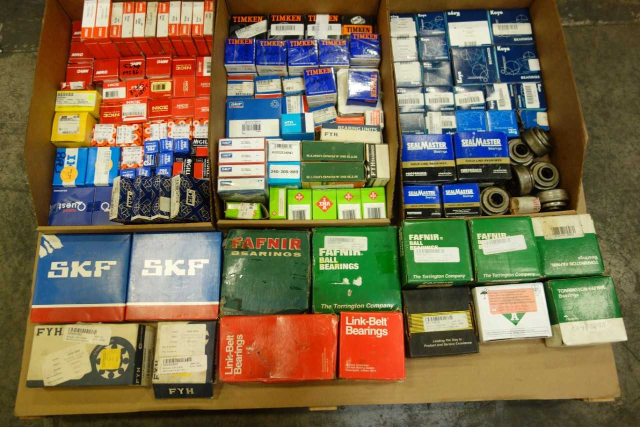 PALLET OF ASSORTED BEARINGS - BEARINGS