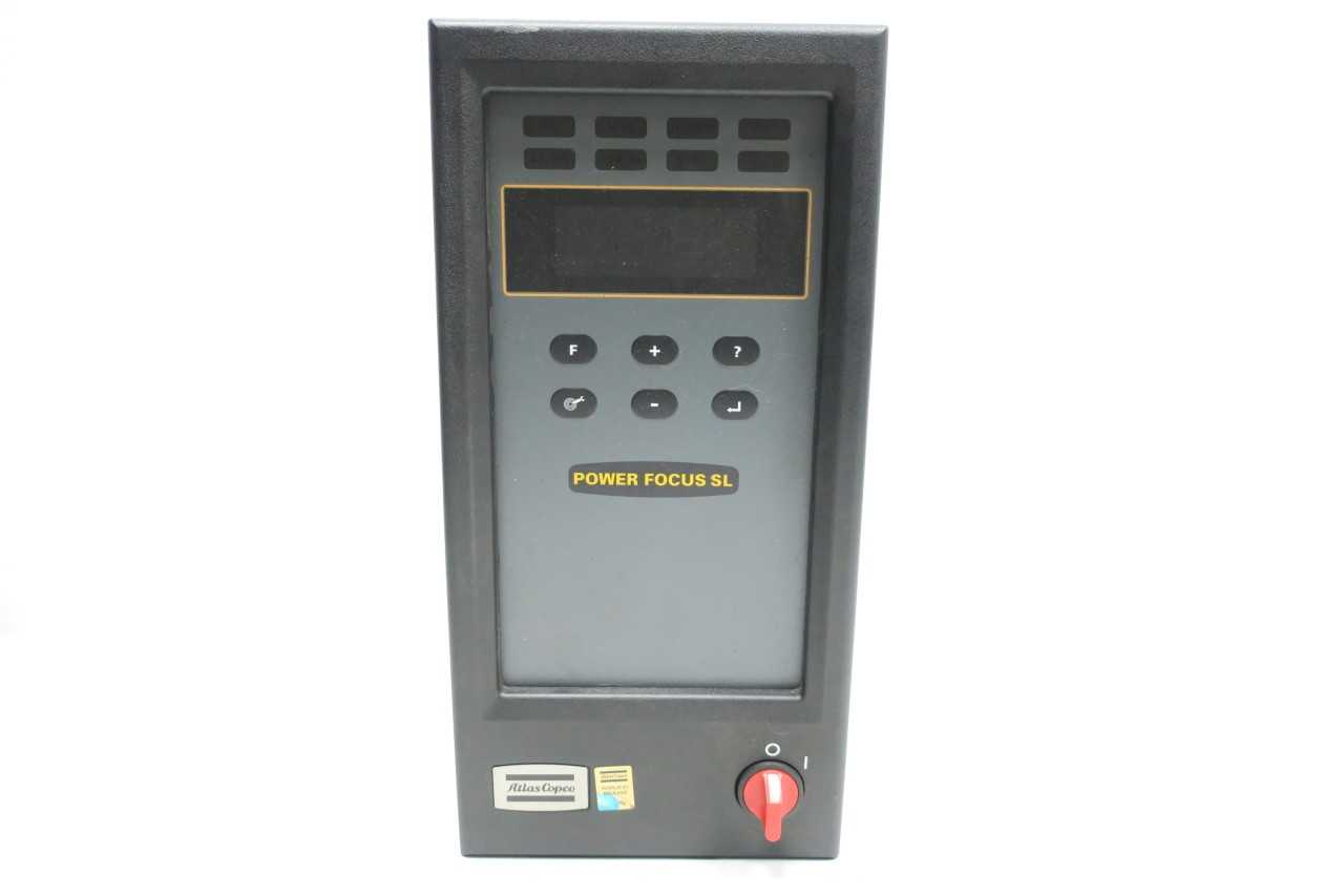 ATLAS COPCO PF4002-C-DN-HW POWER FOCUS SL 90-120/180-240V-AC NUTRUNNER CONTROLLER - AUTOMATION & CONTROLS