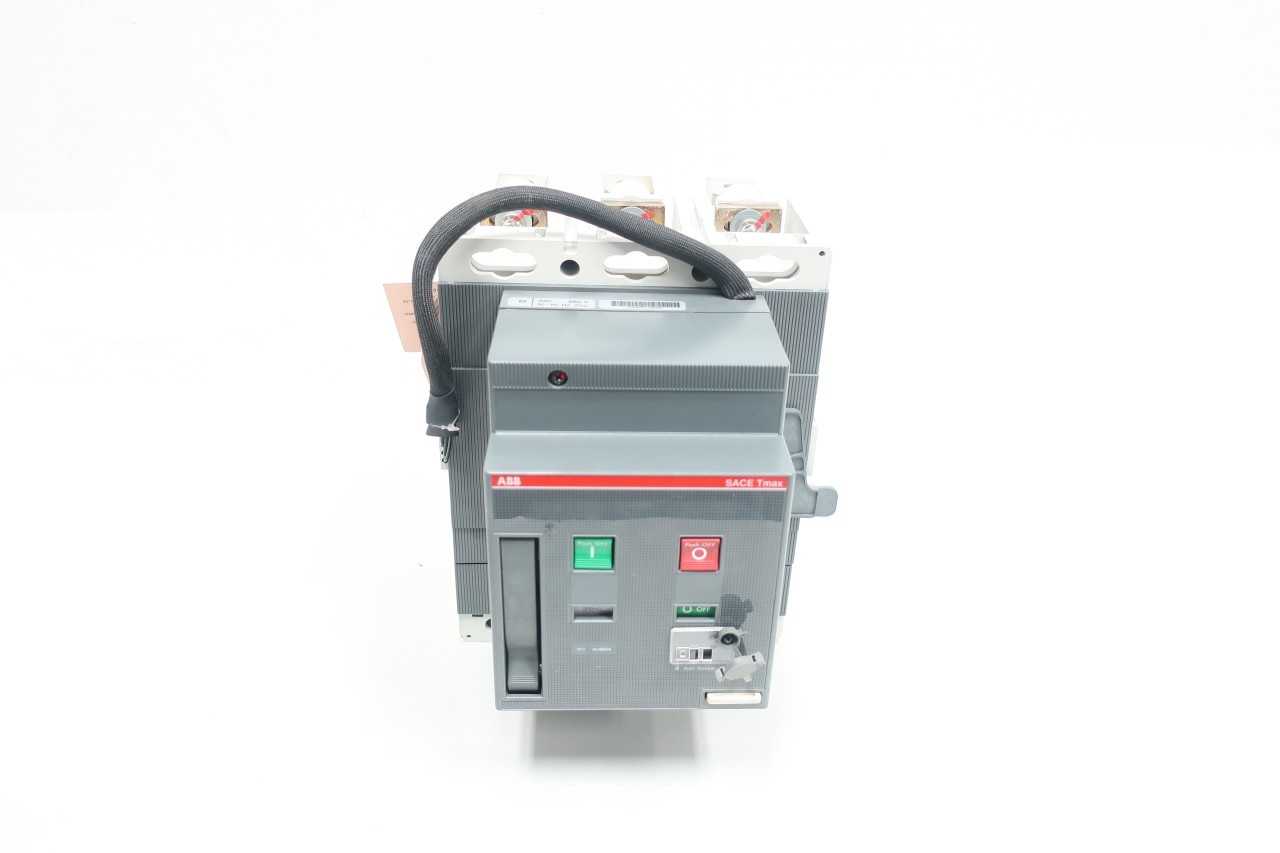 ABB SACE T6N 800 T6N600BR-M2A3S8 TMAX PR221DS 3P 600A AMP 600V-AC MOLDED CASE CIRCUIT BREAKER - CIRCUIT BREAKERS