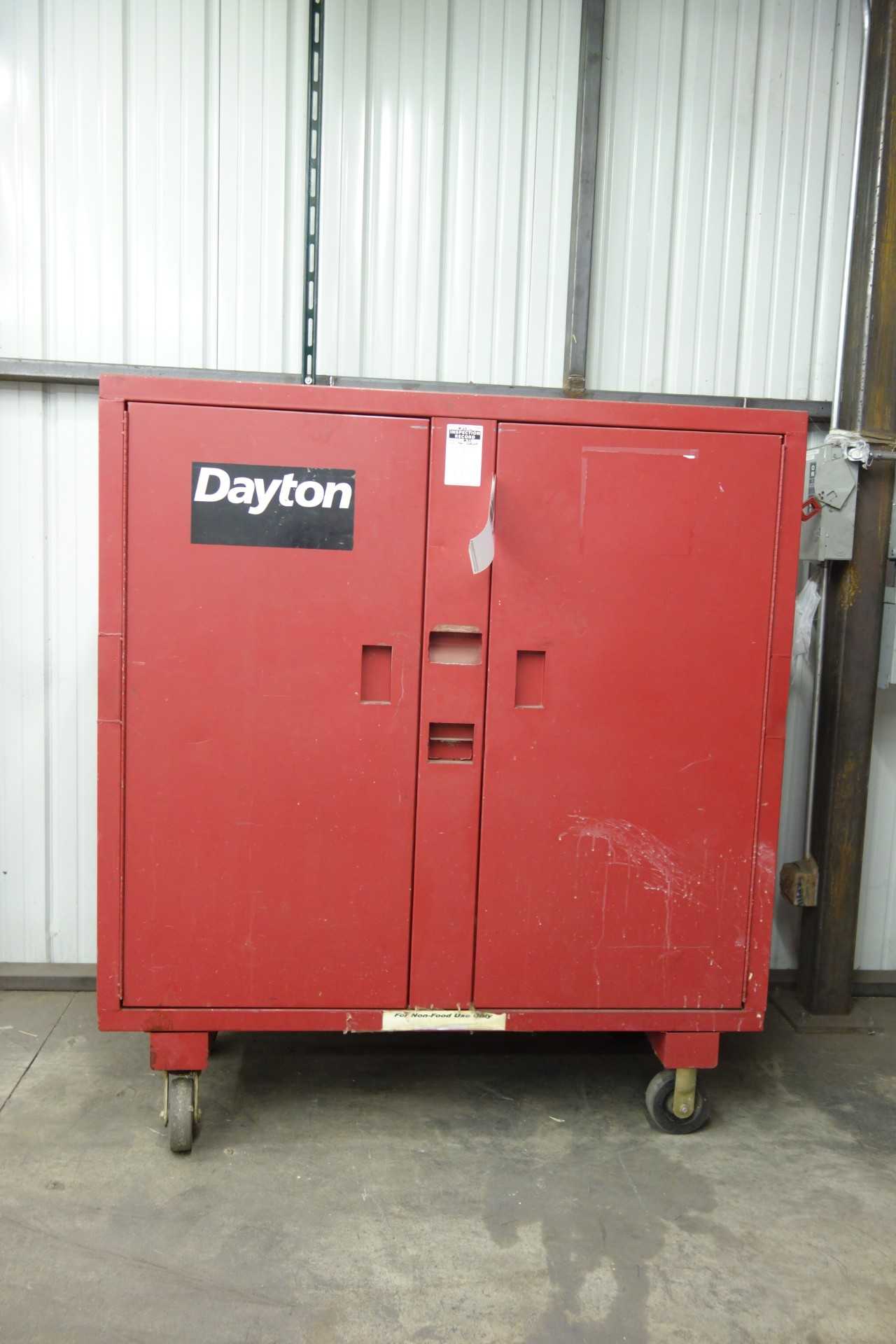 DAYTON 6A579C MOBILE TOOL CABINET - TOOL STORAGE