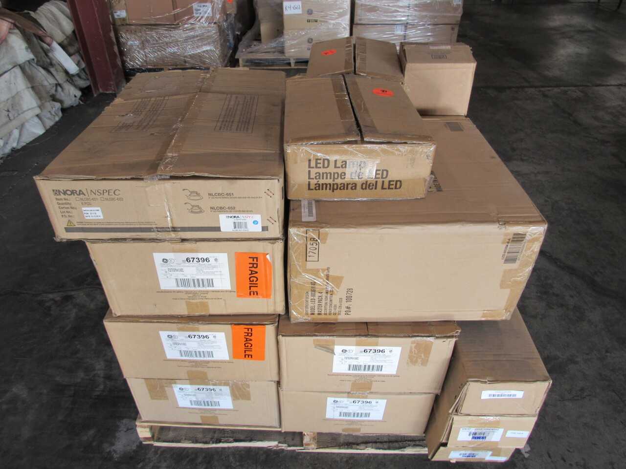 Pallet of 182x Assorted Lights & LEDs - LIGHTING