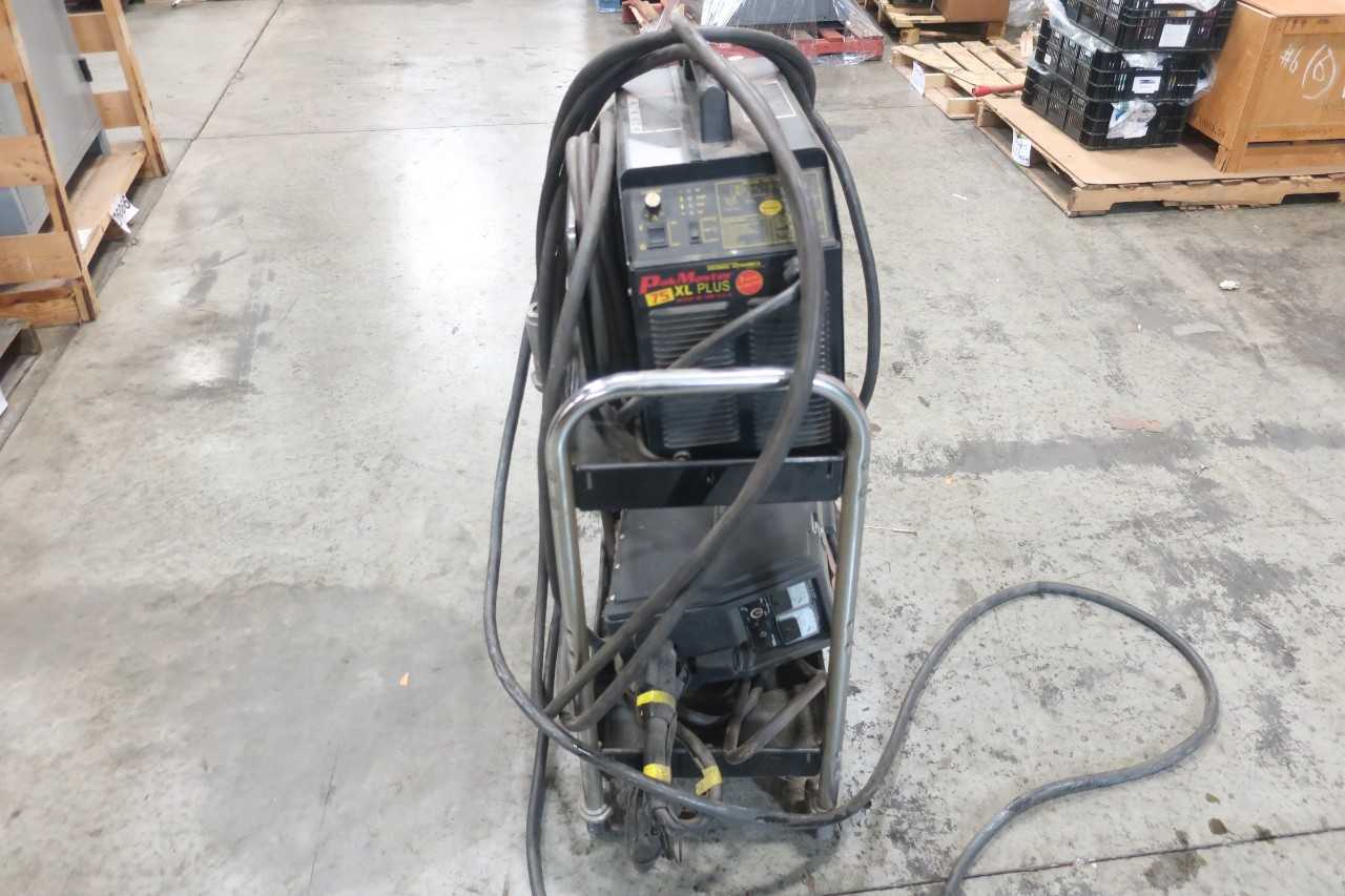 PAK MASTER 75 XL PLUS AIR PLASMA CUTTING SYSTEM - CNC PLASMA CUTTING TABLE