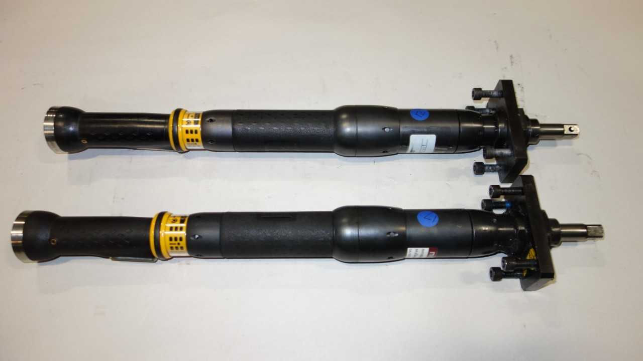 LOT OF 2 ATLAS COPCO ETD ST81-90-13-T26 ELECTRIC TENSOR STRAIGHT NUTRUNNER - ELECTRIC POWER TOOLS