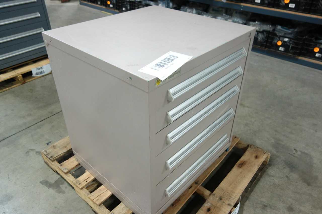 STANLEY VIDMAR 5 DRAWER TOOL CABINET - TOOL STORAGE
