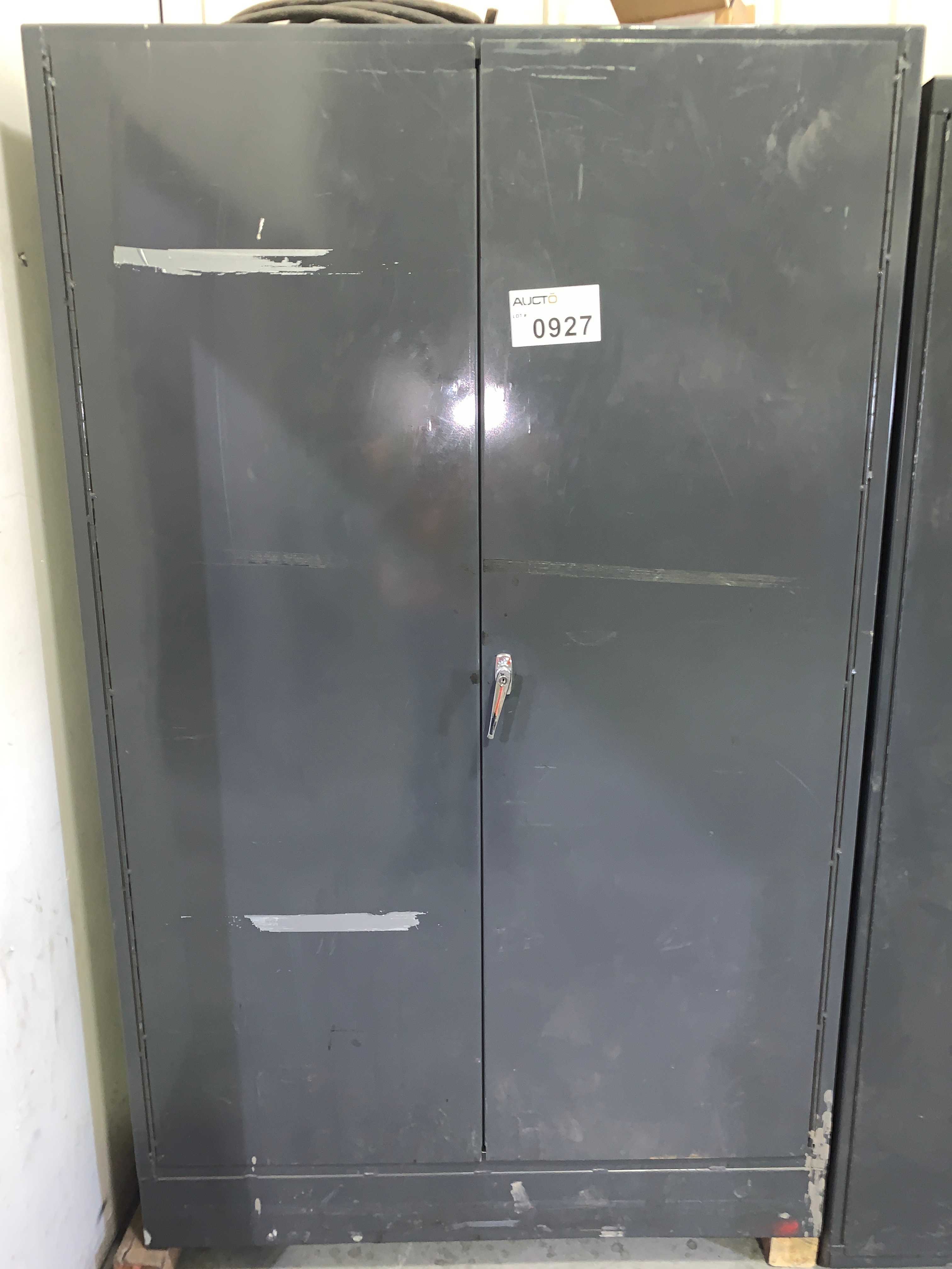 CABINET WITH CONTENTS - ELECTRICAL COMPONENTS