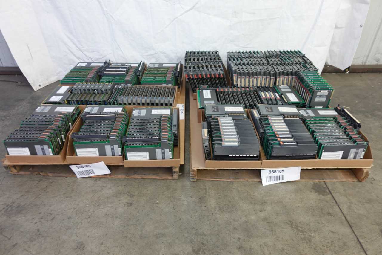 2 PALLETS OF A-B OUTPUT/INPUT MODULES - AUTOMATION & CONTROLS