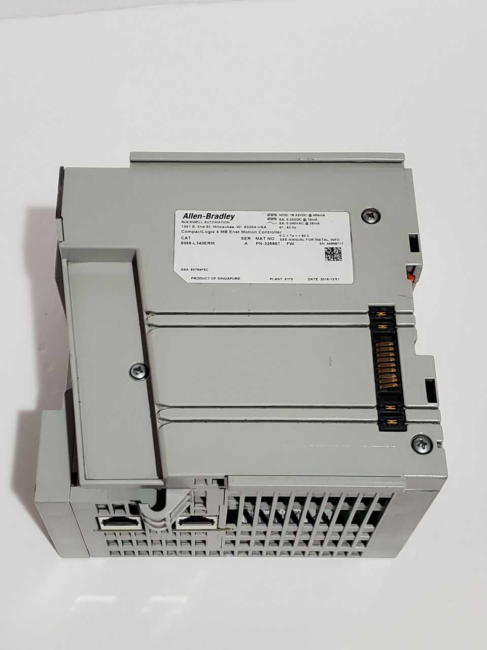 Allen Bradley CompactLogix 5069-L340ERM - AUTOMATION & CONTROLS