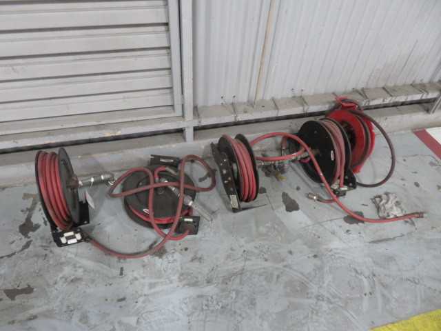 Air Hose Coil Reels (5) Lot - MISCELLANEOUS