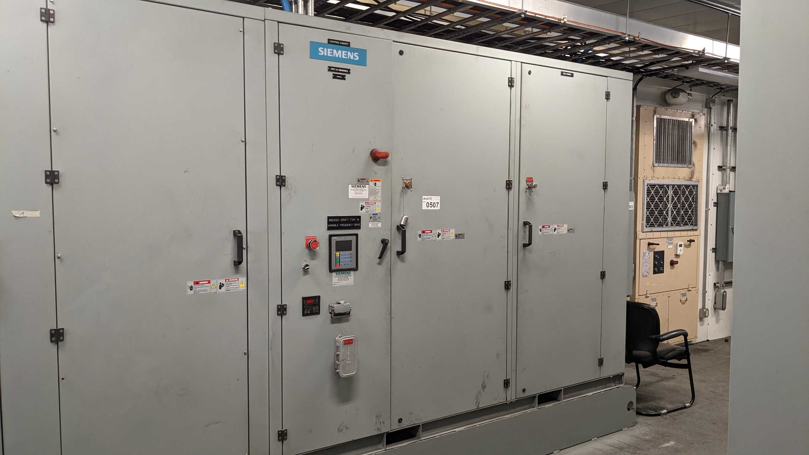 SIEMENS VFD 3 DOOR CONTROL CABINET - AUTOMATION & CONTROLS SIEMENS VFD 3 DOOR CONTROL CABINET - AUTOMATION & CONTROLS