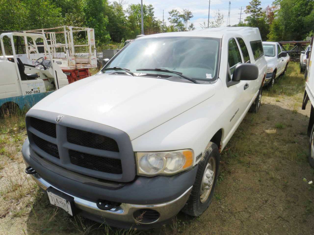 2003 DODGE RAM 2500 4X2 PICKUP TRUCK - HYDRO EXCAVATOR TRUCKS 2003 DODGE RAM 2500 4X2 PICKUP TRUCK - HYDRO EXCAVATOR TRUCKS