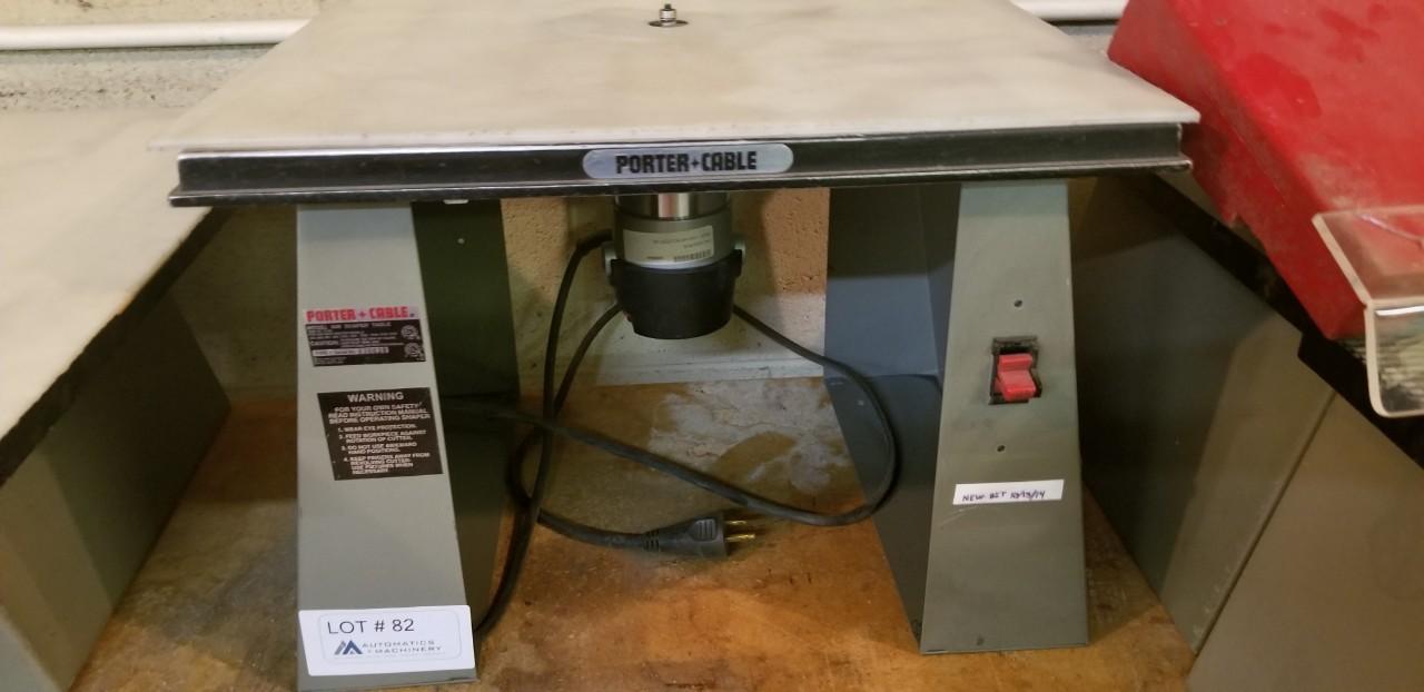 Porter cable store router table 696