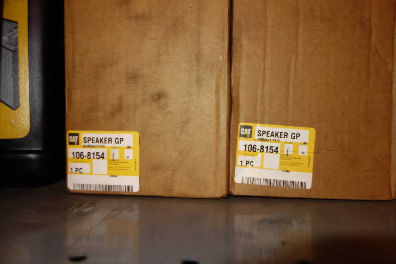 CONTENTS OF SHELVING, CAT HEAVY EQUIPMENT PARTS - SHELVING