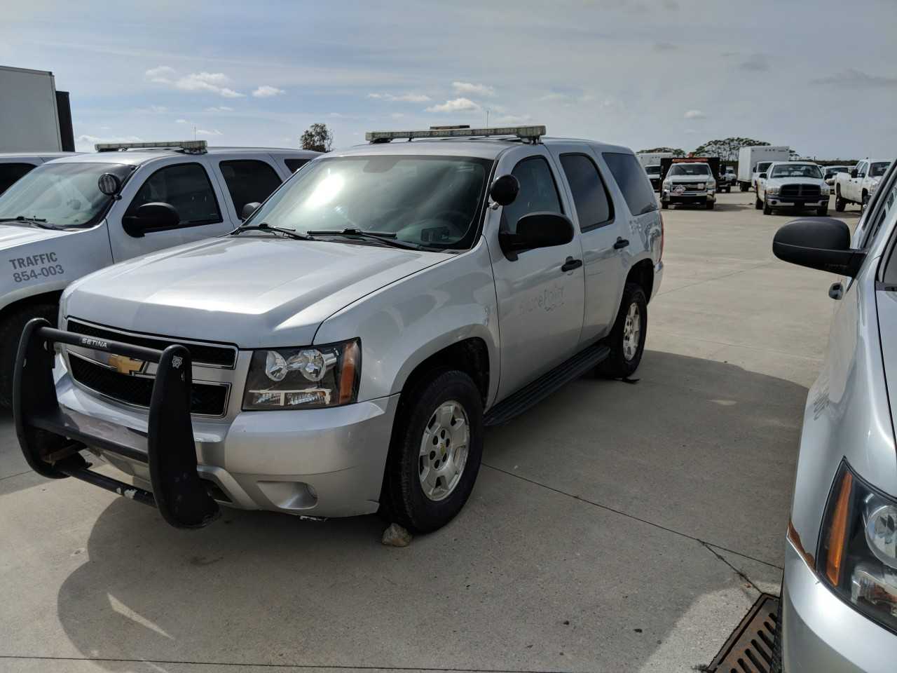 2012 CHEVROLET TAHOE 5.3L FWD SUV - HYDRO EXCAVATOR TRUCKS