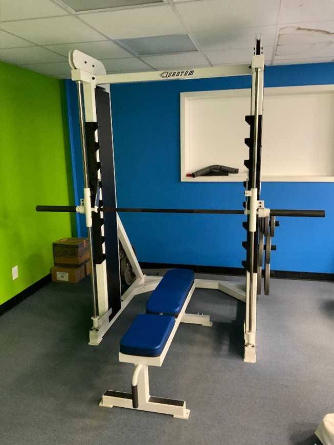 Quantum Weight Set with Bench - INSTRUMENTATION Quantum Weight Set with Bench - INSTRUMENTATION