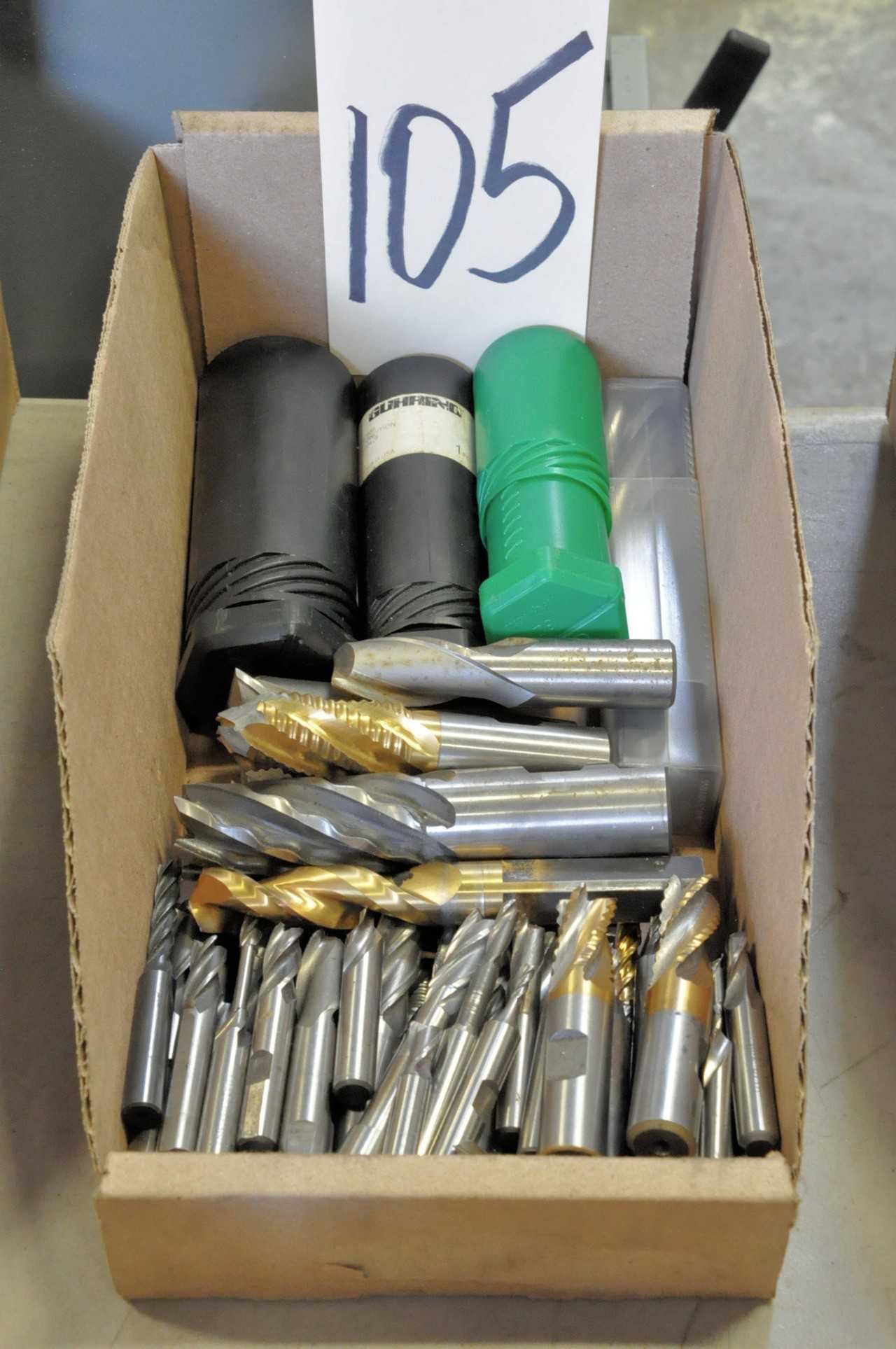 Lot-Single End Mills in (1) Box - ELECTRIC POWER TOOLS