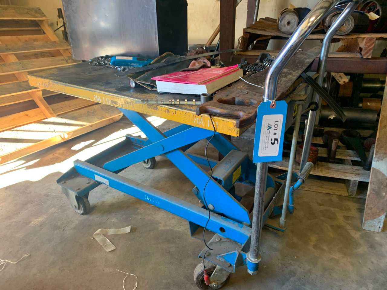 Hydralic Lift Cart - ROLLING CARTS