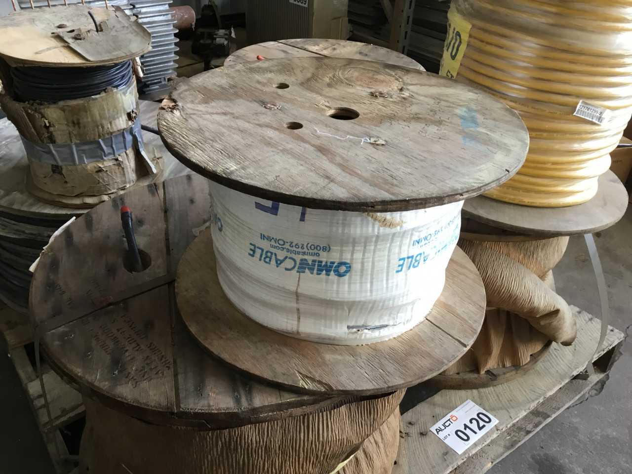 Lot of 7 Reels of Wire - ELECTRICAL COMPONENTS