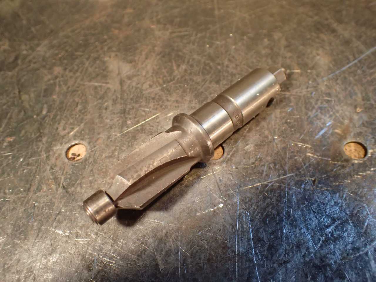 101-9062 5/8" 90 Degree Counterbore: 3/16" Pilot Hole, 9/16" #1 Pin Drive Shank - HOLEMAKING TOOLS