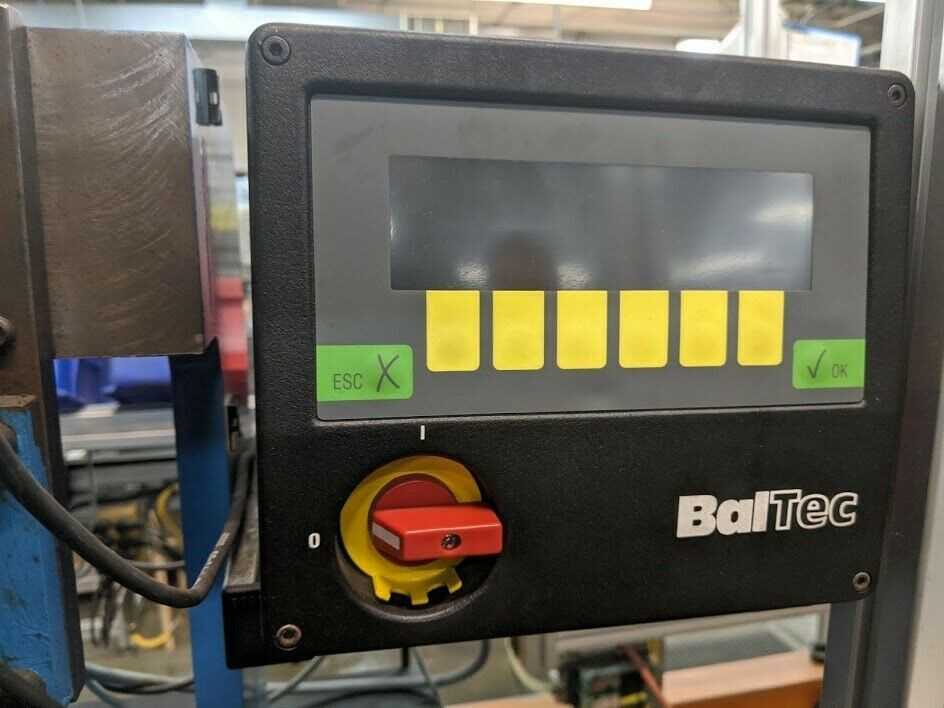 BalTec RNE081 Rivet Machine Radial Orbital Riveter 120V one eighth HP 1700RPM - MACHINING ACCESSORIES & TOOLING
