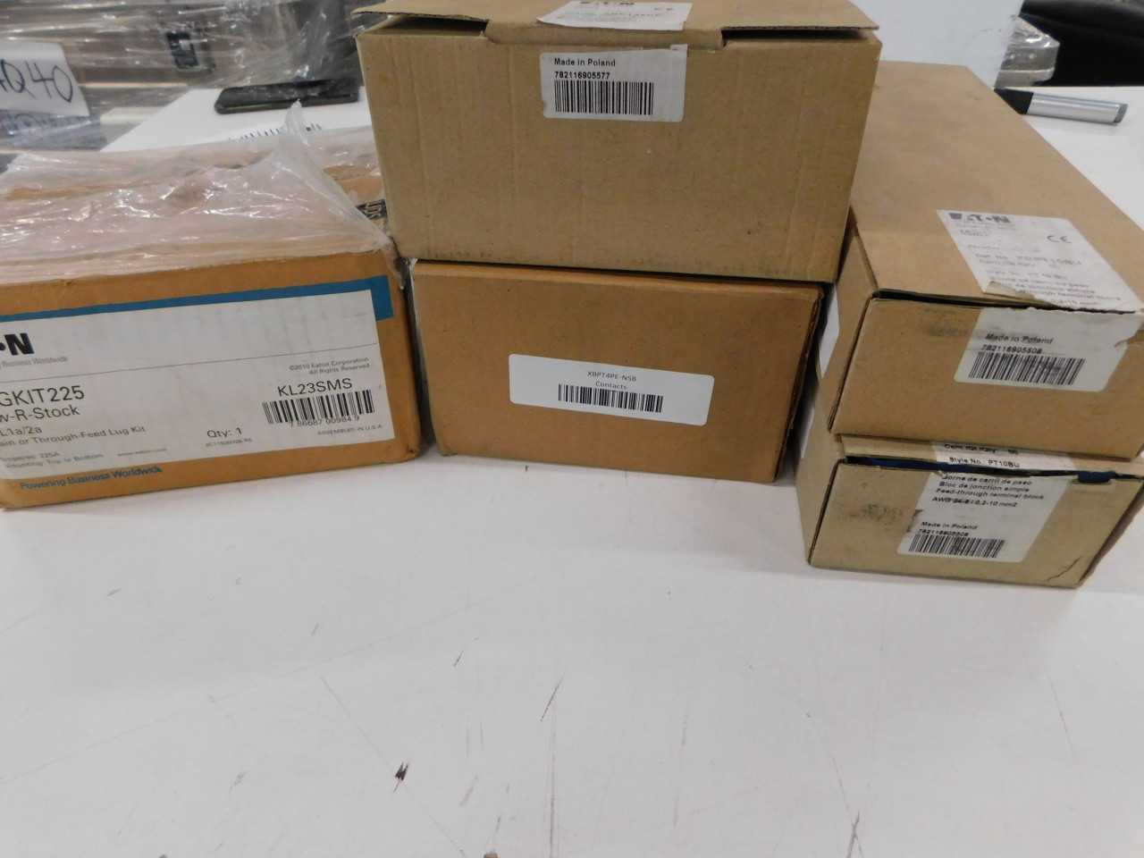 Lot of Quantity 14x Assorted Contacts and Lug Kits - ELECTRICAL COMPONENTS