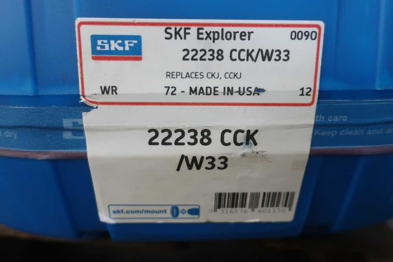 LOT OF 2 SKF 22238 CCK/W33 ROLLER BEARINGS - BEARINGS