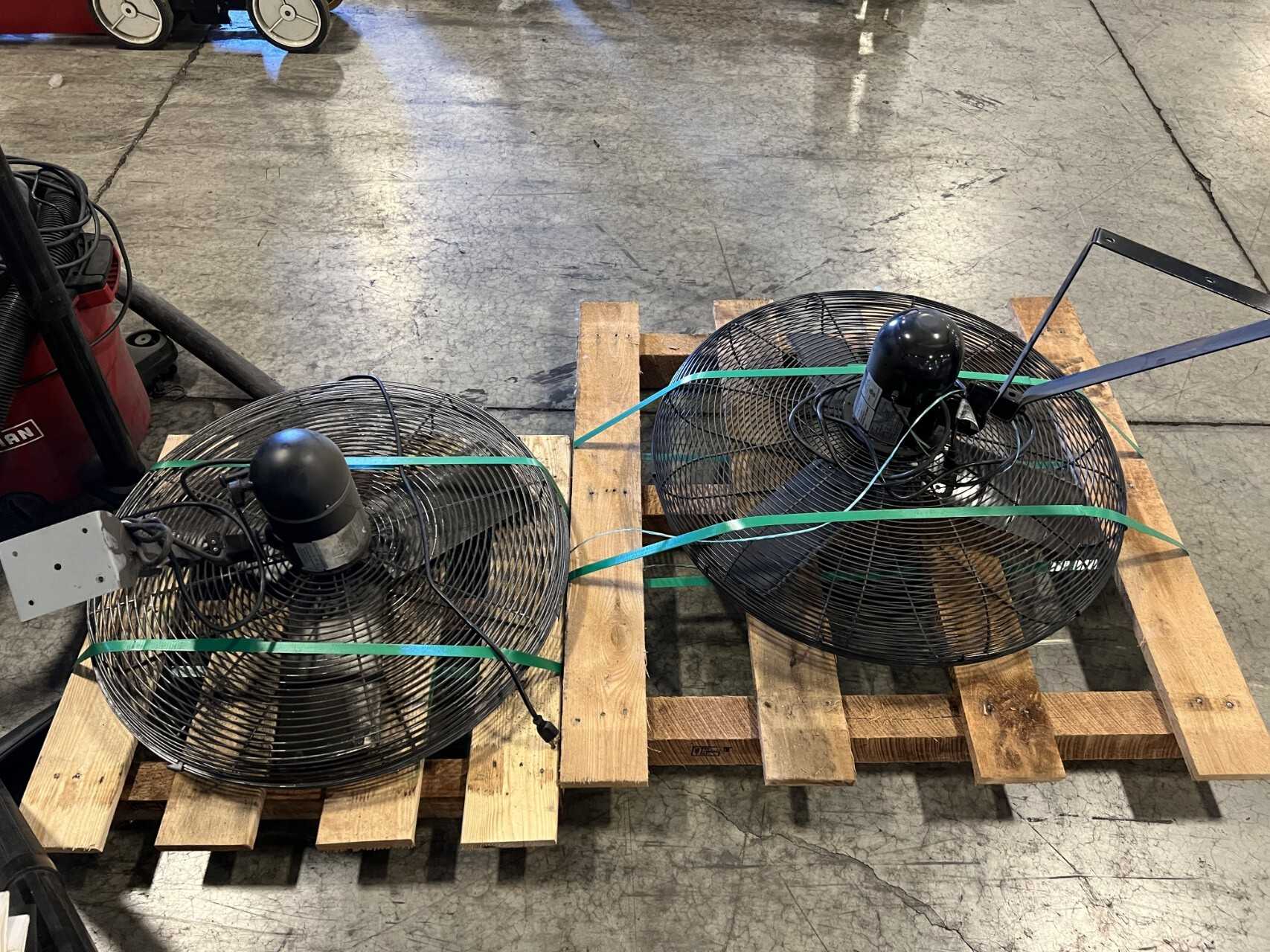 Lot of 2 shop fan Model NSC-243 120 volts - TEMPERATURE CONTROL COMPONENTS