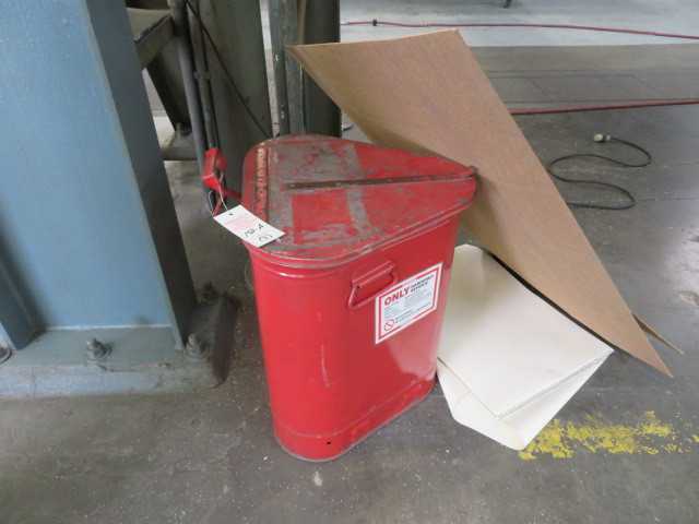 Hazardous Waste Can (3) each - INDUSTRIAL PARTS