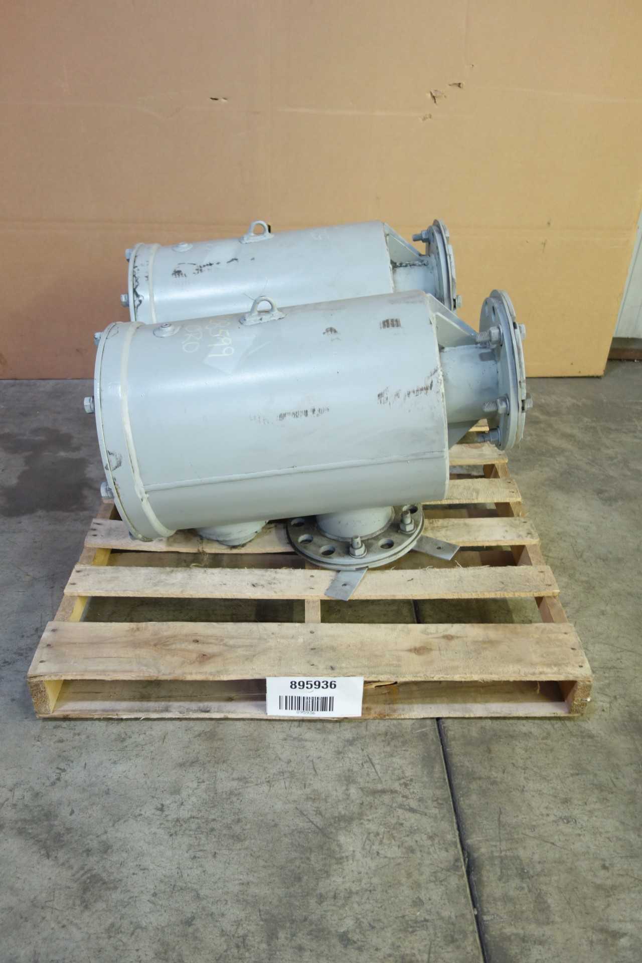 LOT OF 2 GENERAL ELECTRIC GE213HG3613 BARREL ROTARY OIL PUMP - PUMPS