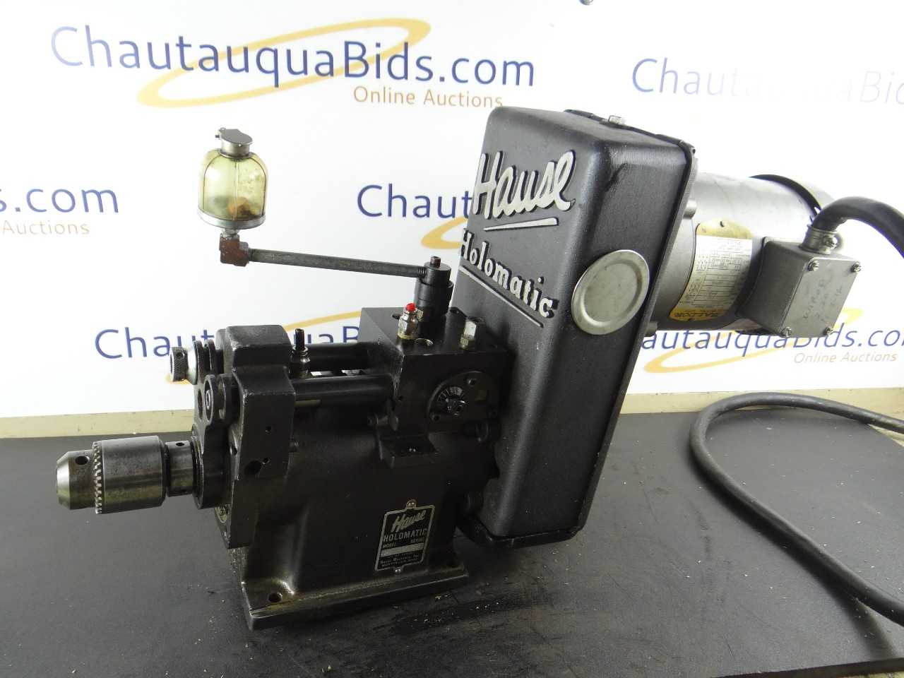 HAUSE HOLOMATIC SELF FEEDING DRILL 3PH 2293 - MACHINING ACCESSORIES & TOOLING