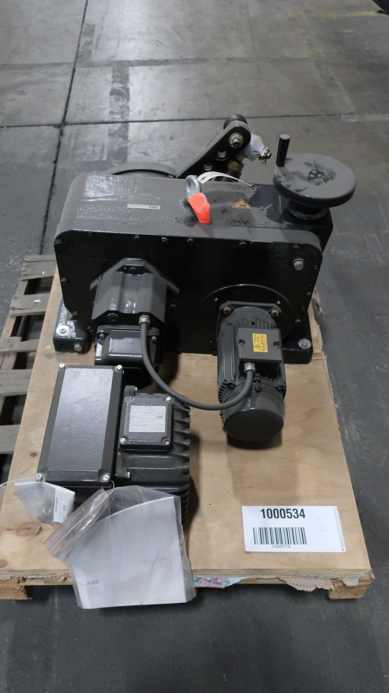 ABB RHD 2500-25 CONTRAC ELECTRIC ROTARY VALVE ACTUATOR - VALVES