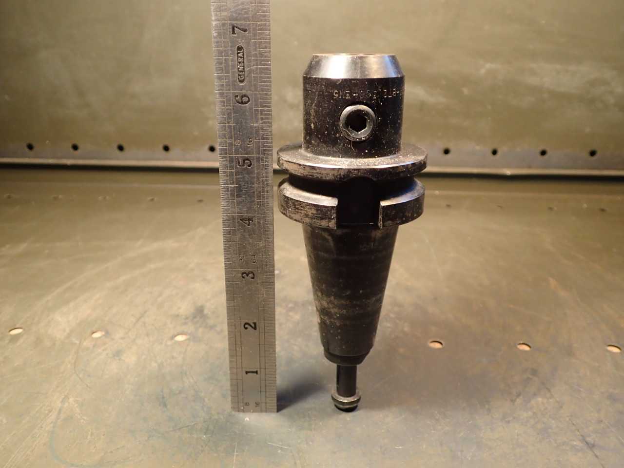 Lyndex 3/8" End Mill Tool Holder: 2-1/2" Projection BT-40 Taper Shank - MACHINING ACCESSORIES & TOOLING