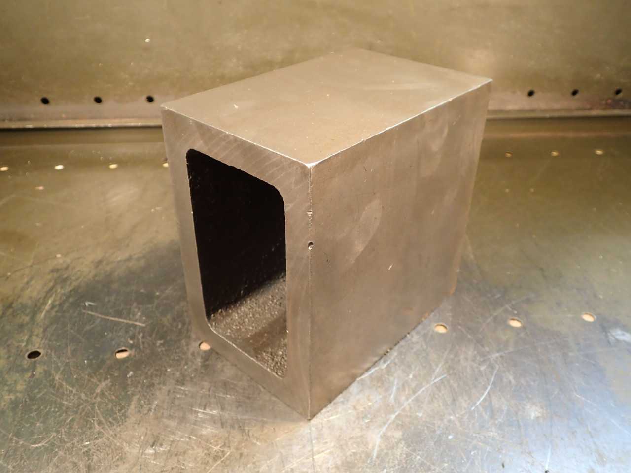 6" x 6" x 4" Machinist Mill Milling Set-Up Fixture Hollow Box Parallel - END MILLS