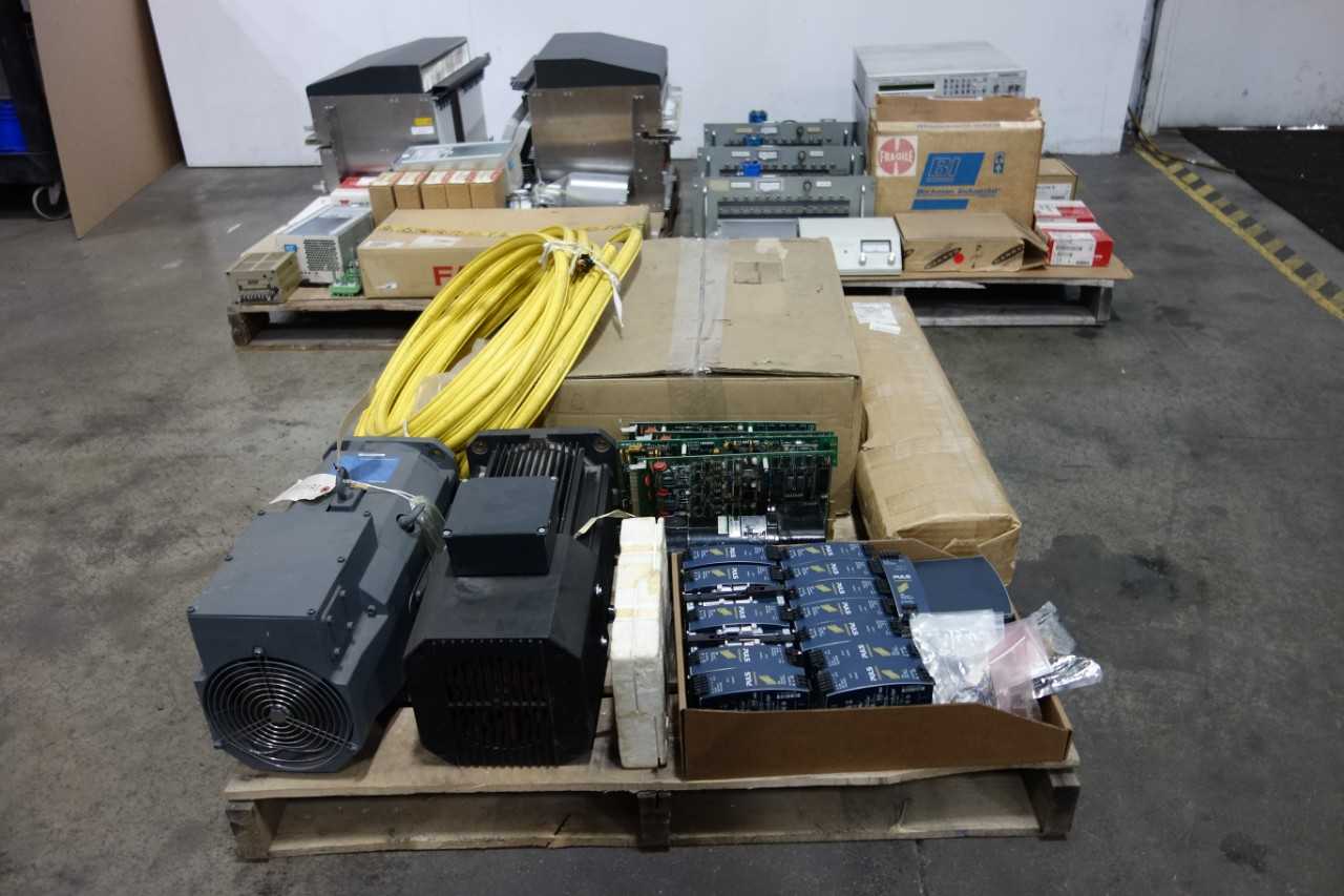 3 PALLETS OF ASSORTED AUTOMATION - INDUSTRIAL PARTS