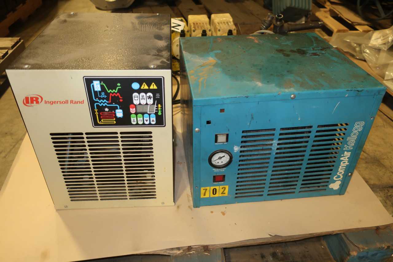 LOT OF 2 ASSORTED COMPRESSED AIR DRYERS - PROCESS EQUIPMENT