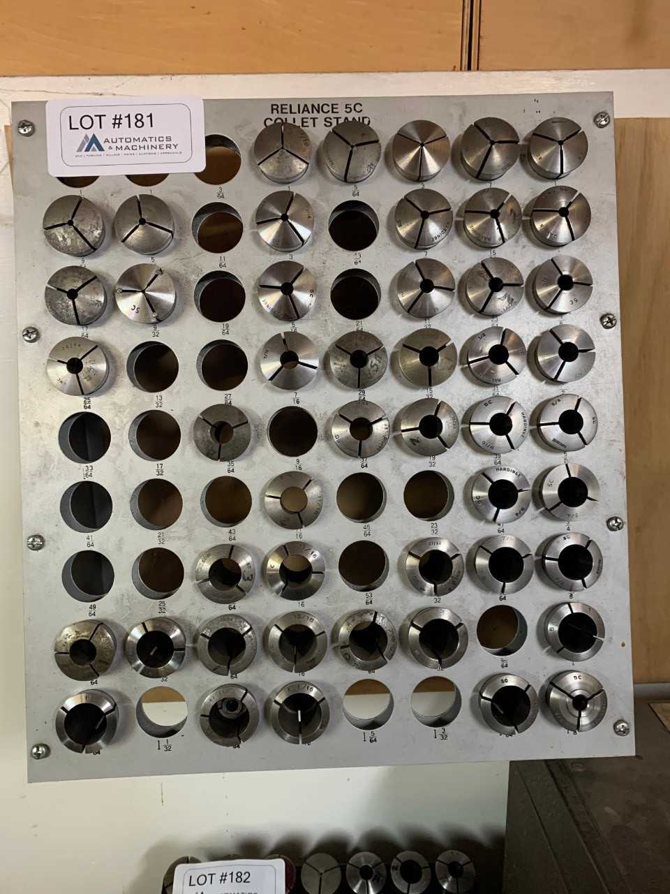 5C Collet Set (Incomplete) - ELECTRIC POWER TOOLS 5C Collet Set (Incomplete) - ELECTRIC POWER TOOLS