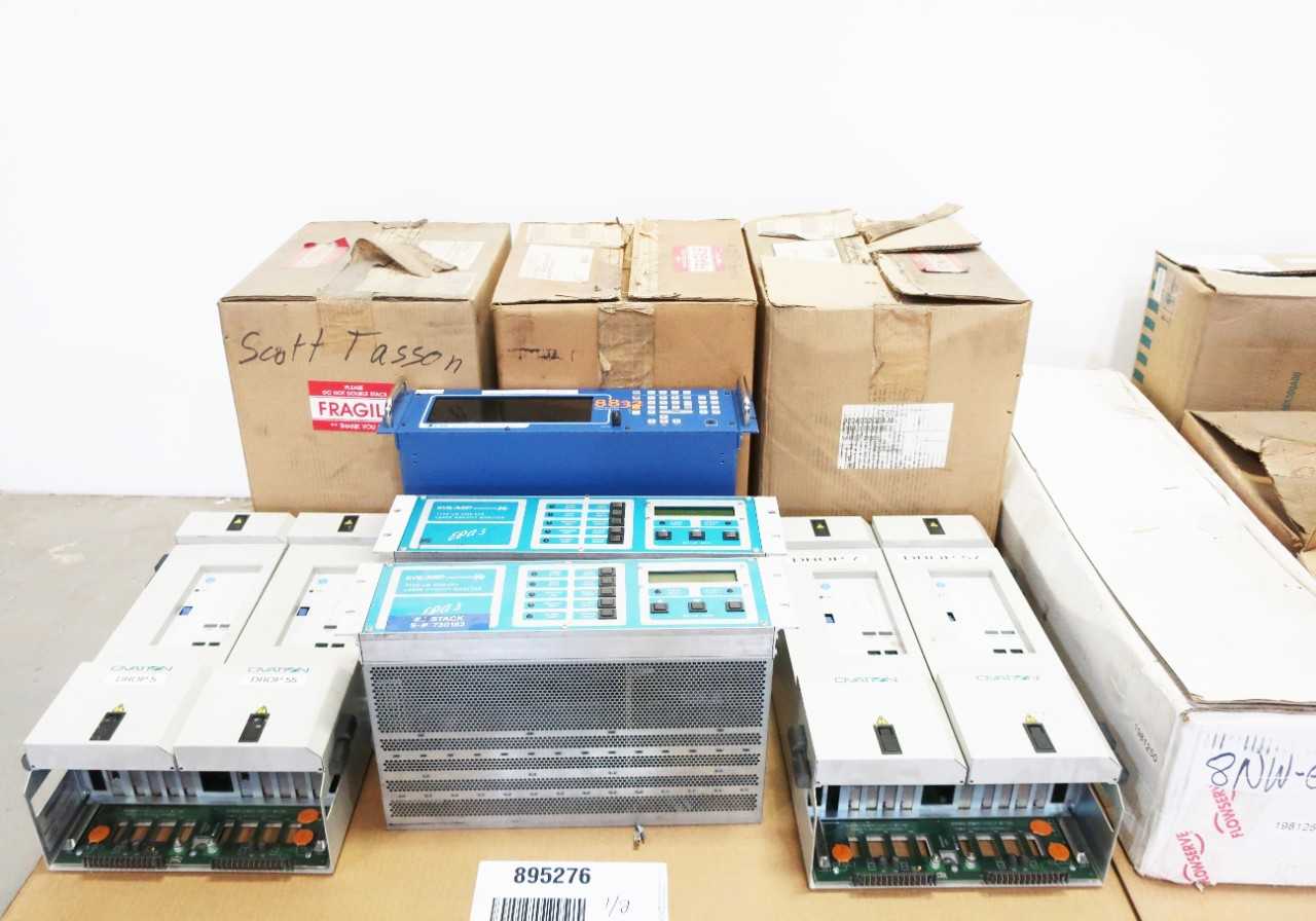 2 PALLETS OF ELECTRICAL, CONTROLS, PUMP PARTS - ELECTRICAL COMPONENTS