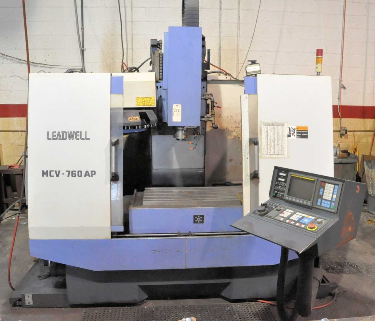 Leadwell MCV-760 CNC Vertical Machining Center - VERTICAL MACHINING CENTERS