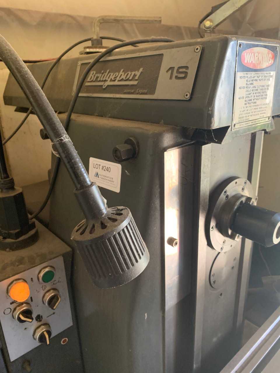 Bridgeport 1S Universal Milling Machine - MILLING MACHINES