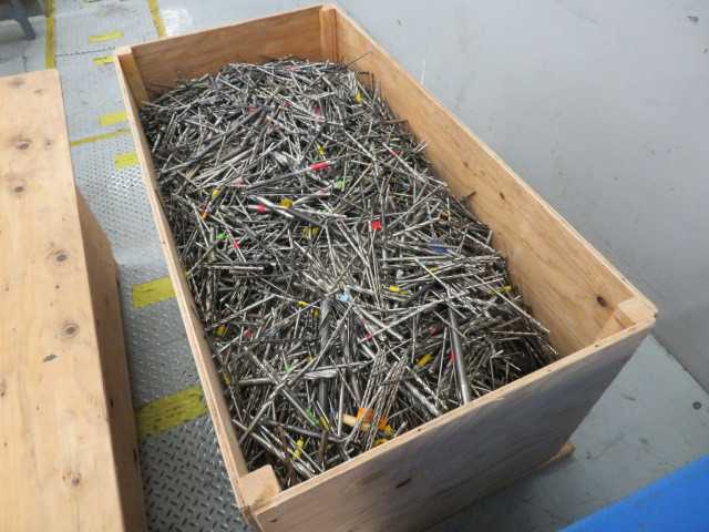 Case of used drills - MISCELLANEOUS