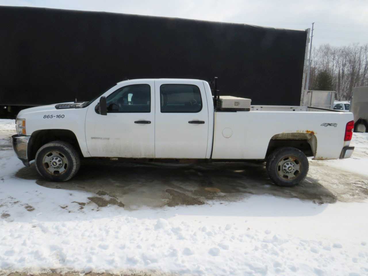 2011 CHEVROLET SILVERADO 2500HD 4x4 6.0L PICKUP TRUCK - HYDRO EXCAVATOR TRUCKS